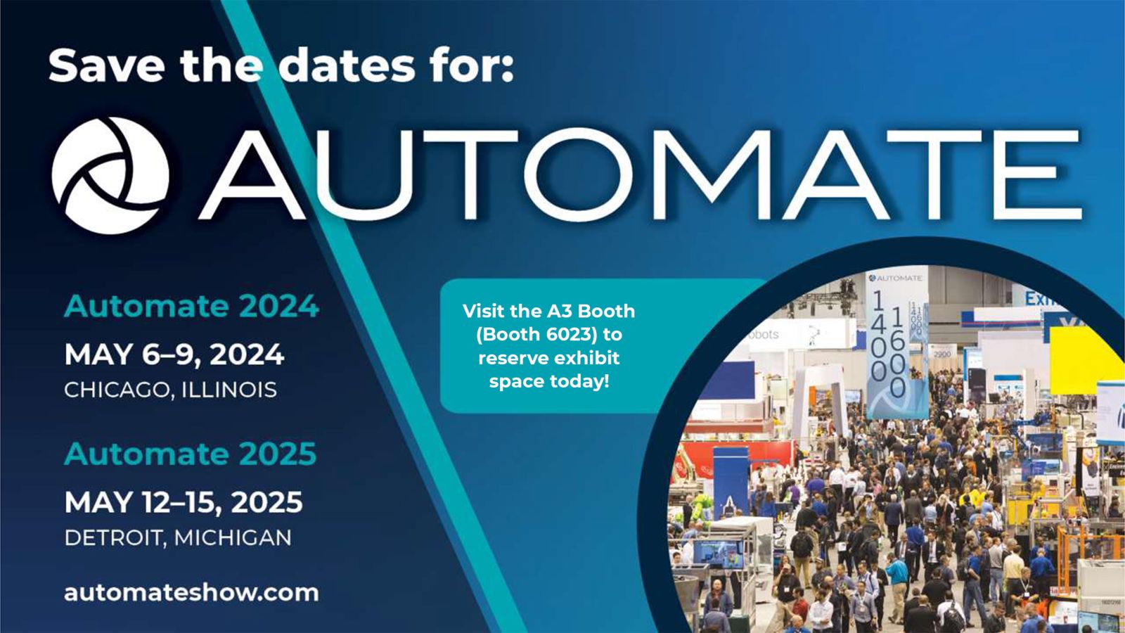 Automate 2024 McCormick Place, Chicago IL, May 69 Axiom Systems
